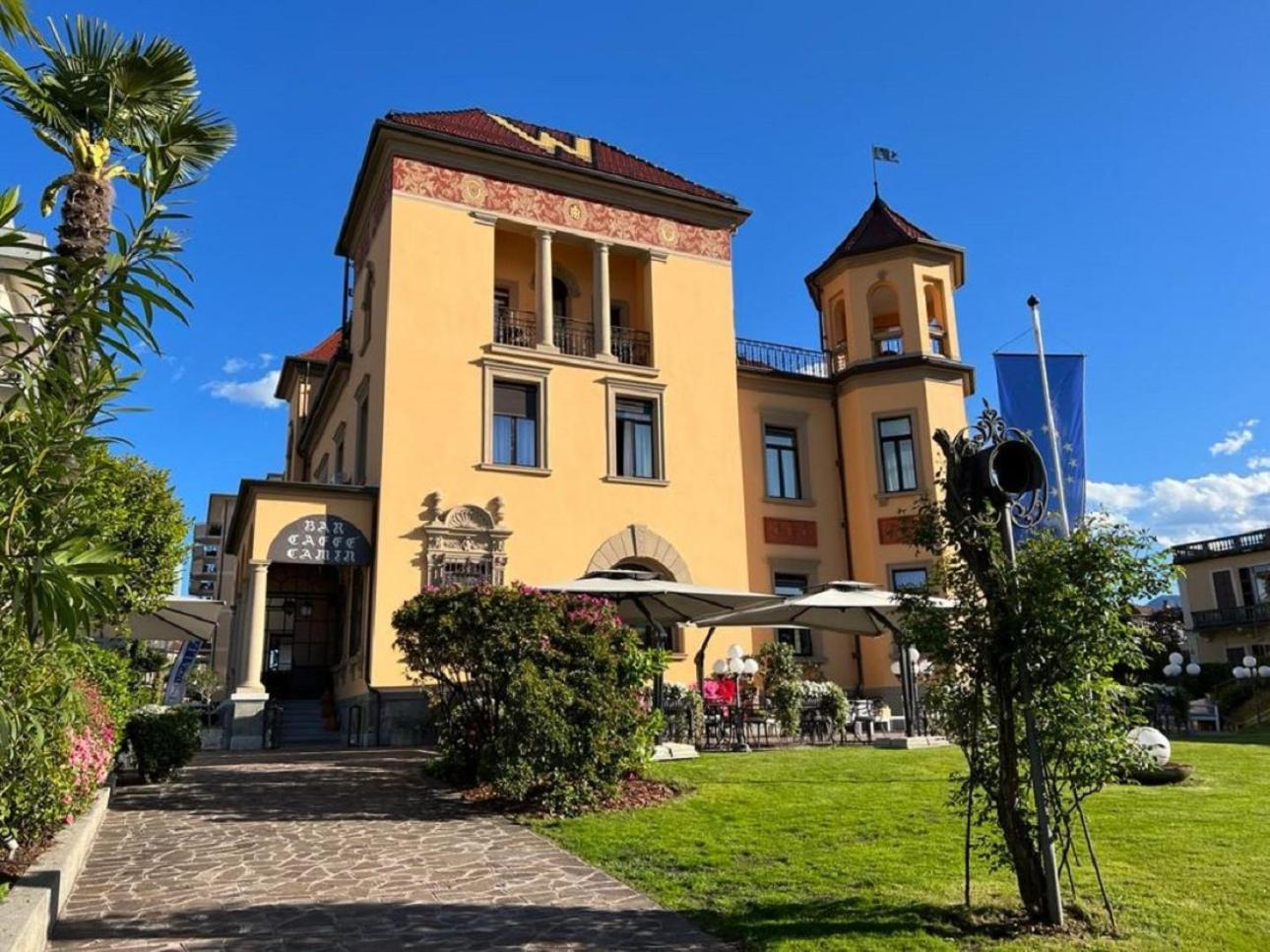 Camin Hotel Luino Exterior foto